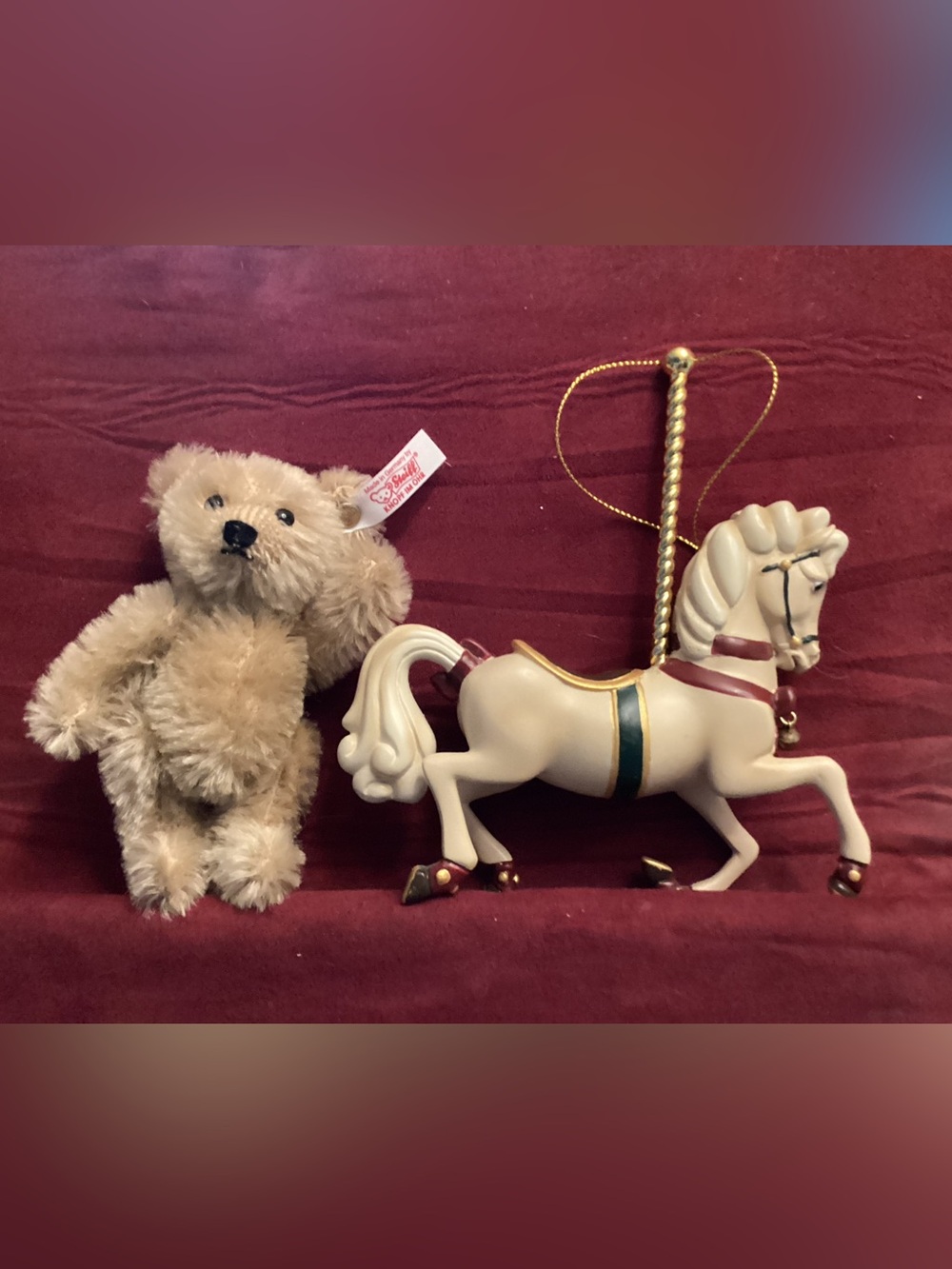 Steiff Bear Christmas ornament 2014